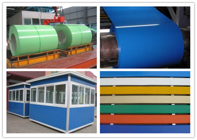 25um rematan la bobina de acero detrás prepintada del Galvalume 10um