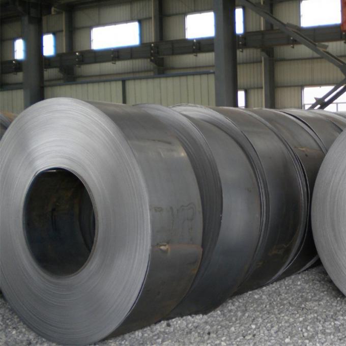Hoja de metal negra suave de ms Carbon Steel Coil del material de construcción ASTM Q235 Q345 en la bobina 0